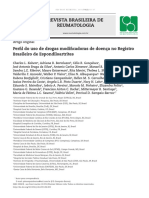 2014 RBE - Perfil Do Uso de Drogas Modificadoras de Doença No Registro Brasileiro de Espondiloartrites