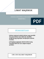 KALIMAT MAJEMUK BAHASA INDONESIA