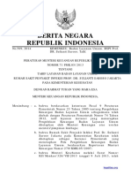 Peraturan Menteri Kementerian Keuangan 71 PMK.05 2014 Tahun 2014