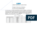 Mancal axial hidrostático: pressão, fluxo e temperatura