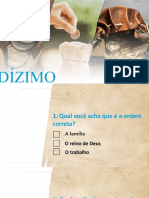 Estudo 14 Dízimo