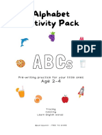 Alphabet Activity Pack