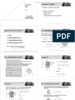 CSE20201 Structural Mechanics: Lecture 9 Outline and Appendix Properties