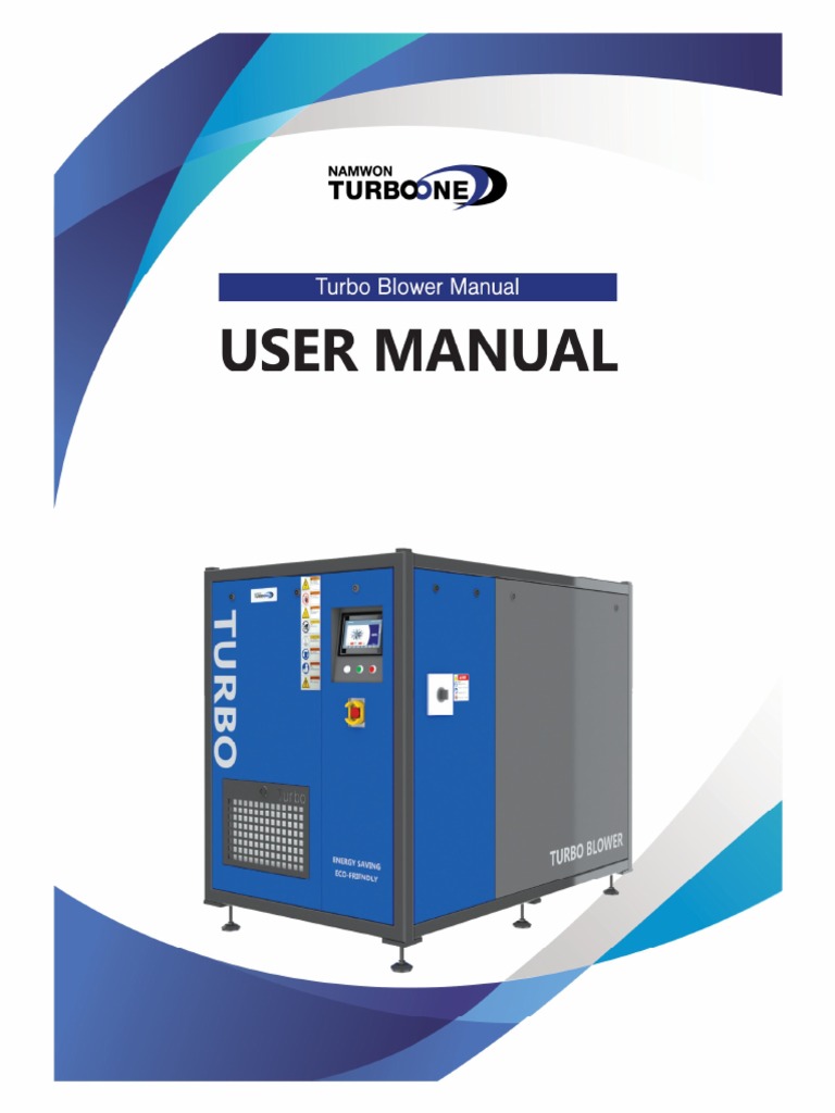 Turbo Blower ManualEnglish2020 PDF