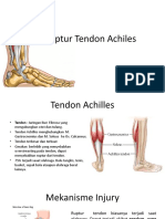 Ruptur Tendon Achiles