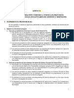 Reglas - Baremación - Personal Estatutario de Gestión 13 Diciembre 2022