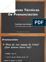 06 Poderosas Técnicas de Pronunciación (Presentación) Autor Maximiliano Lobos