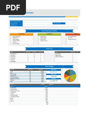 Party Planner and Checklist1