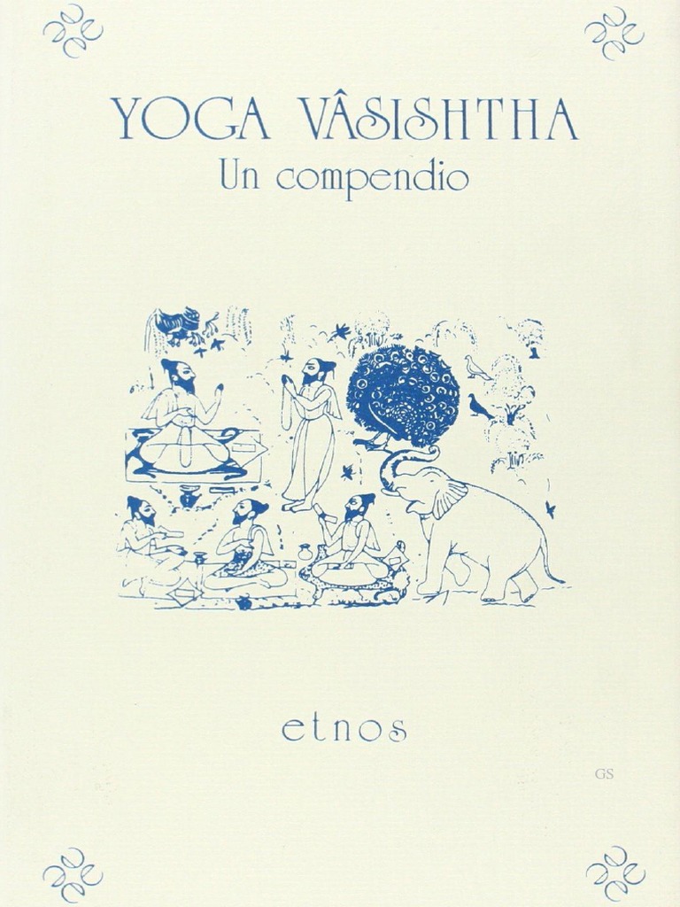 Yoga Vasishtha, Etnos 2008 PDF Mente Filosofía india