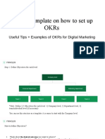 Guided Template On How To Set Up OKRs