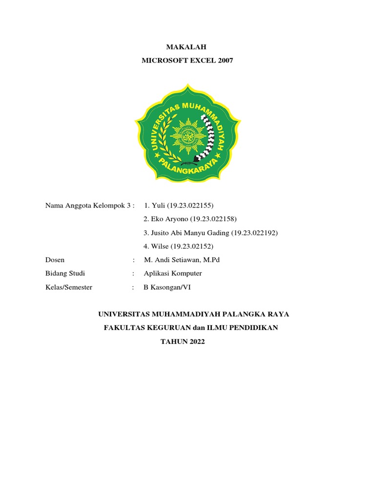 Makalah Aplikasi Komputer Kelompok 3 | PDF | Metode & Bahan Ajar | Komputer