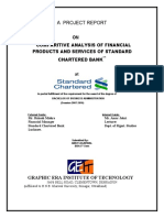 Comparative Analysis of Financial Products and Services at Standard Chartered Bank