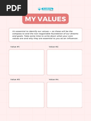 Monthly Goals Planning Template