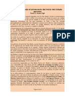 El Estado Peruano - Reseña PCAV 28 de Julio 2011