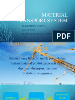 Material Handling and Transportation System