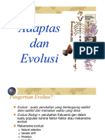 Adaptasi Dan Evolusi