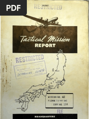 21st Bomber Command Tactical Mission Report 45, Ocr