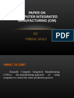 Computer Integrated Manufacturing 29092013043520 Computer Integrated Manufacturing