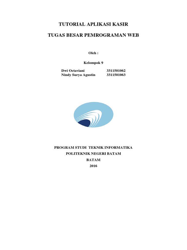 Tutorial Aplikasi Kasir Lengkap | PDF