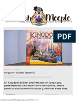 Kingdom Builder (Reseña) - Doctor Meeple