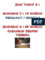 Latihan Penulisan Bahagian C Dan D