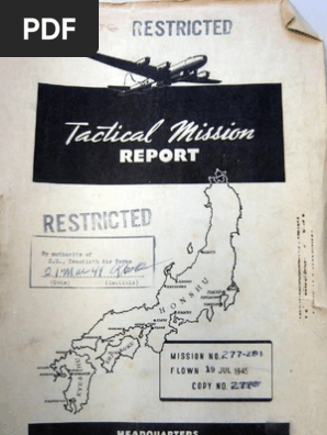 21st Bomber Command Tactical Mission Report 277 to 281, Ocr