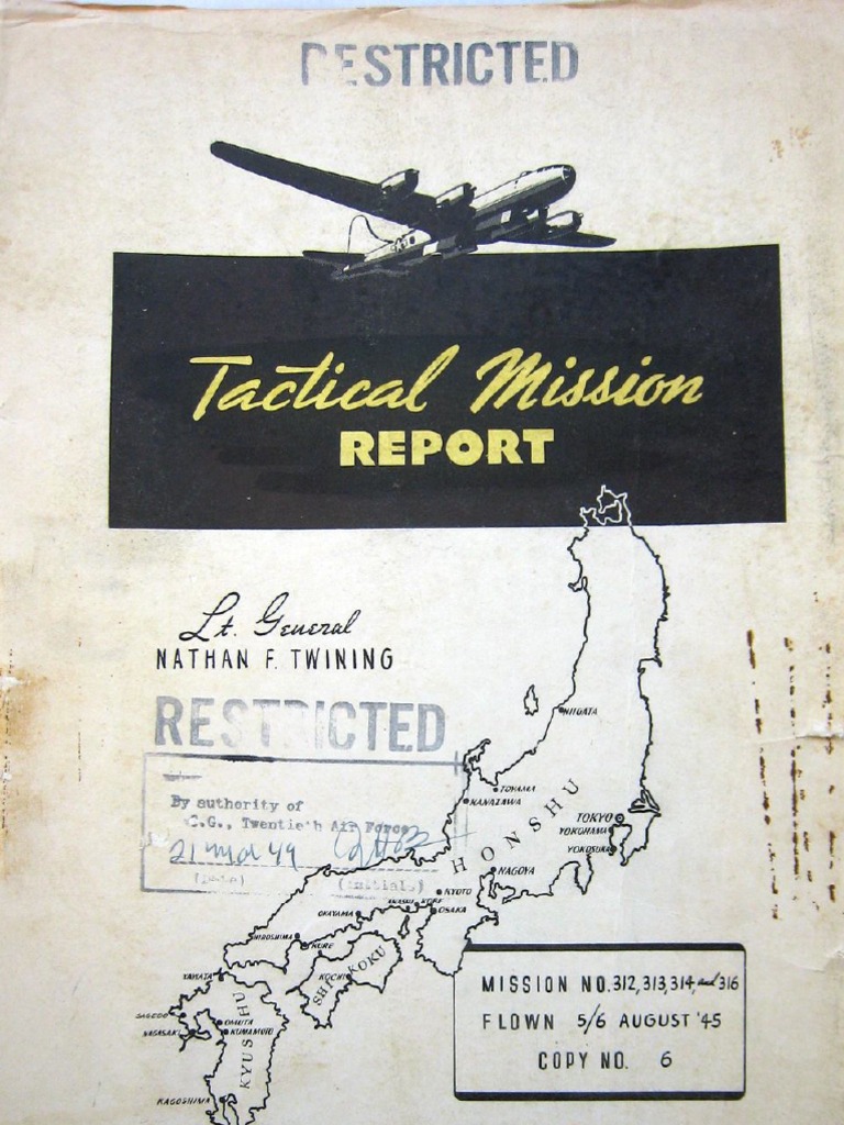 Tactical Report: Urban Bombing Missions | PDF
