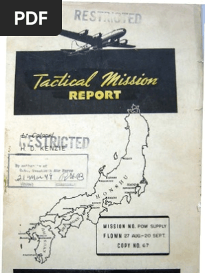 21st Bomber Command Tactical Mission Report , POW Supply. Ocr