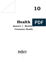 Health 10 Module 8 Ist Quarter