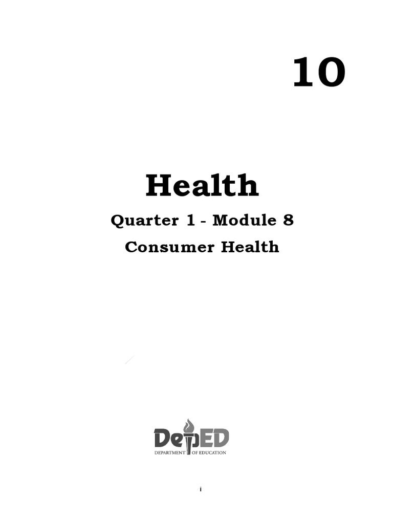 Grade 10 Health: Consumer Health Module | PDF | Alternative Medicine ...