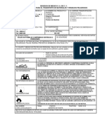 HOJA de Emergencia Materiales Peligroso