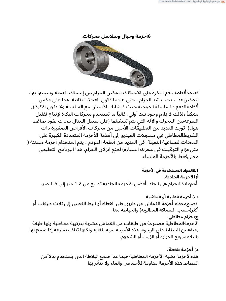 Belts Ropes and Chain Drives. Compressed En.ar PDF