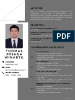 Thomas Joshua Winarto: About Me