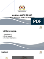 Manual Pengguna APPI SR - Guru Besar