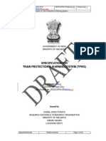 Revised Draft Specification of TPWS RDSO-SPN-183-Yyyy Ver-2.3-D1.