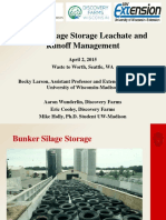 Bunker Silage Storage Leachate