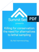 Killing for conservation