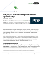 Why Do You Understand English But Cannot Speak Fluently - by Hector de Isidro - Aug, 2022 - Medium