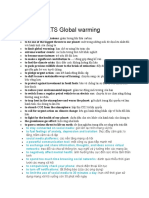 T V NG IELTS Global Warming