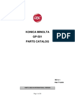 GP-501 Parts Manual
