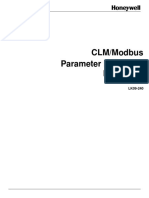 CLM Modbus Parameter Reference Dictionary LK09240