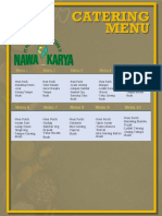 KCC's CATERING MENU