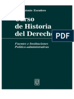 CURSO DE HISTORIA DEL DERECHO - 4 Edi.2012