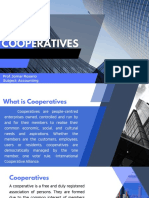 Cooperatives Reporting