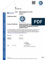 MAICO ISO 13485 Certificate - Valid 2023