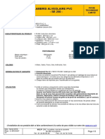 Lambris Alveolaire PVC - SE 250 - : Fiche Technique LAM 02