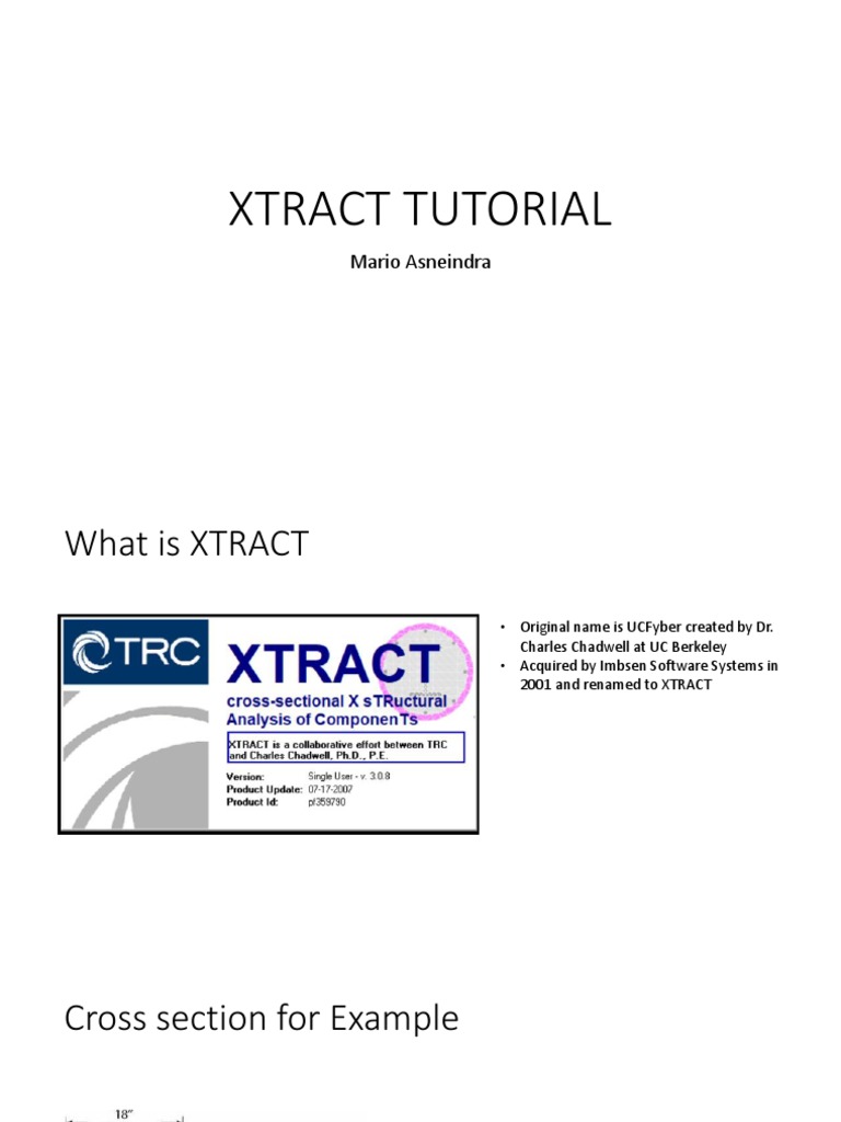 Xtract Tutorial Download Free PDF Strength Of Materials Stress