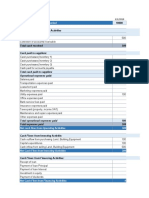 Cash Flow Statement