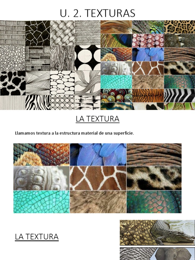 Tipos de Texturas en el Arte | PDF | Escultura | Arte abstracto