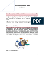 Embodied Carbon in Buildings